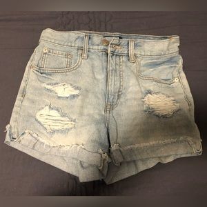 Aeropostale mom jean shorts